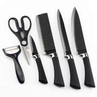 6PCS kitchen knife set with painting