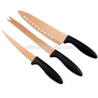 0200216 3pcs stainless steel eco-friendly painting fish knife set