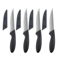 4pcs PP handle knife set with saw blade